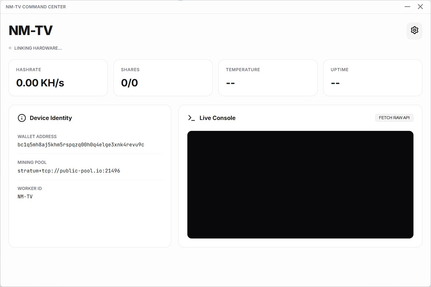 NM-TV Command Center Dashboard